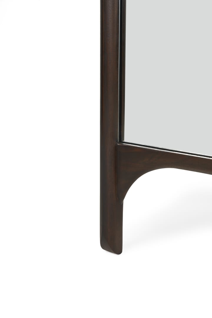 PI gulvspejl 55x190 cm, Mørkebrunt bejdset mahogni Ethnicraft