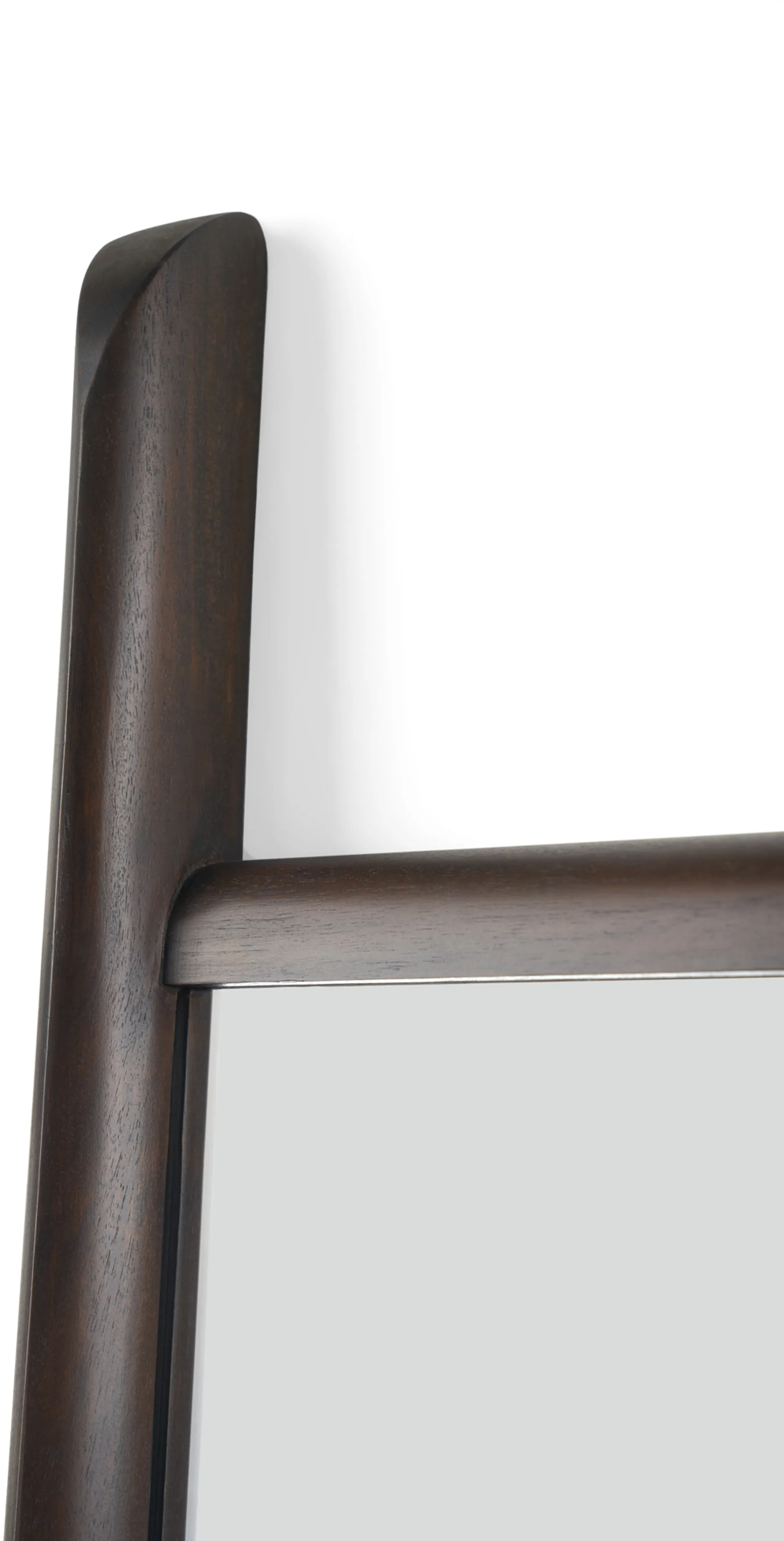 PI gulvspejl 80x200 cm, Mørkebrunt bejdset mahogni Ethnicraft