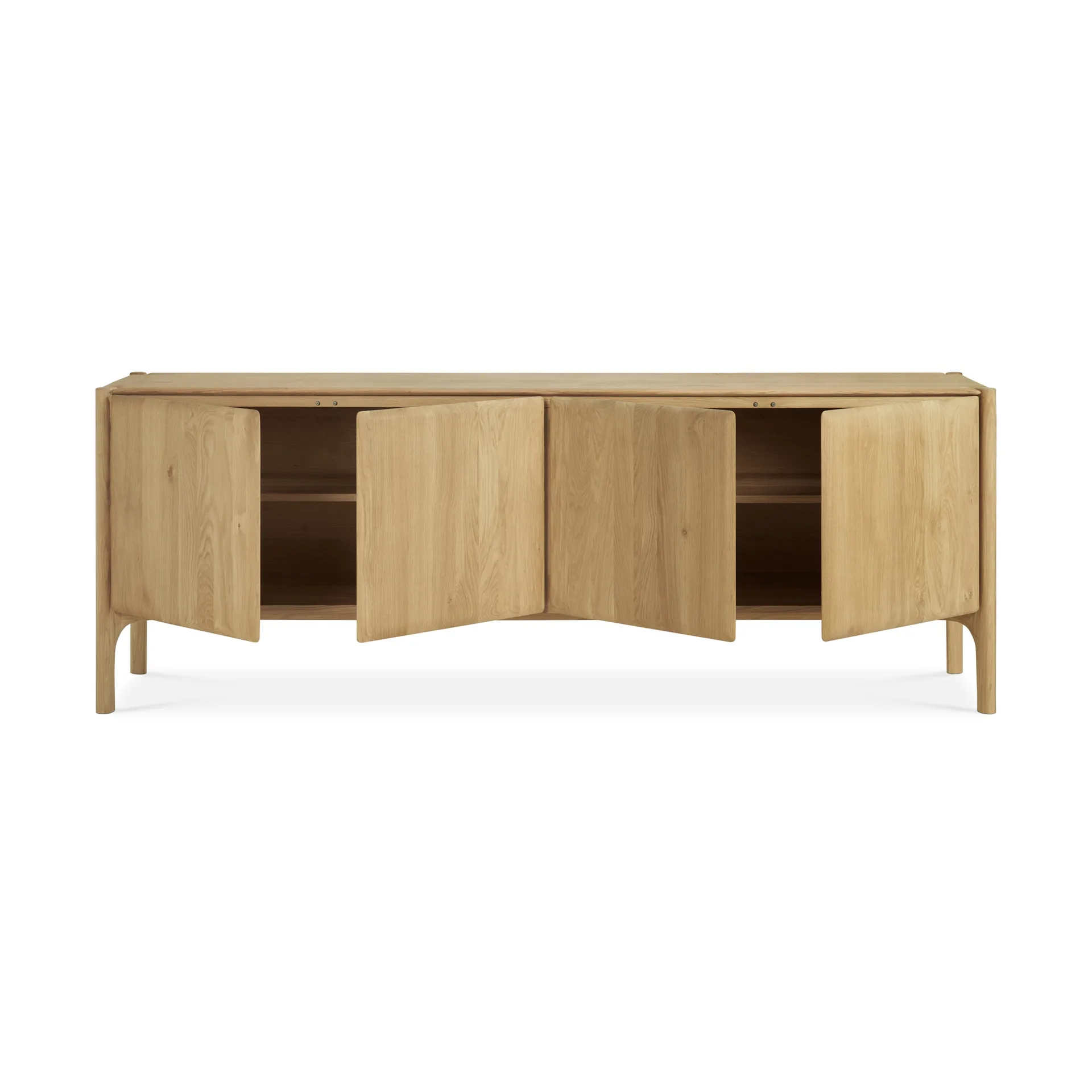 PI sideboard - oak - 3 låger, Eg, 4 låger Ethnicraft
