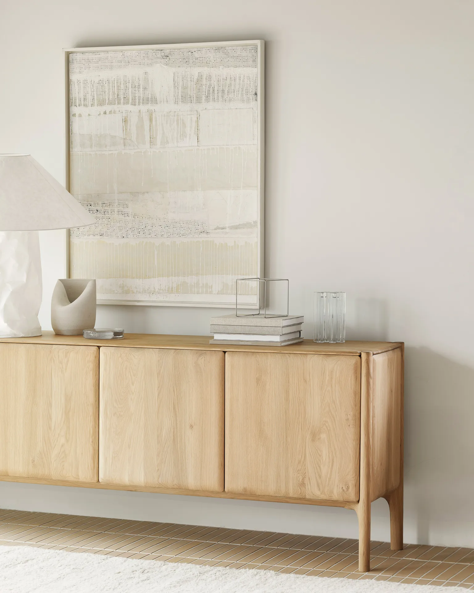 PI sideboard - oak - 3 låger, Eg, 4 låger Ethnicraft