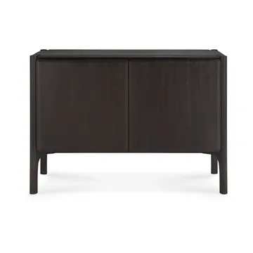 PI sideboard - oak - 3 låger - Teak dark brown, 2 døre - Ethnicraft