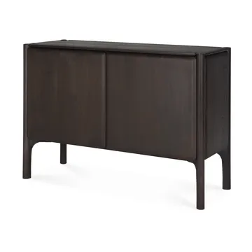 PI sideboard - oak - 3 låger - Teak dark brown, 2 døre - Ethnicraft