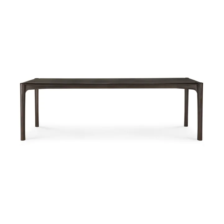PI spisebord - Dark brown teak, 240x100 cm - Ethnicraft