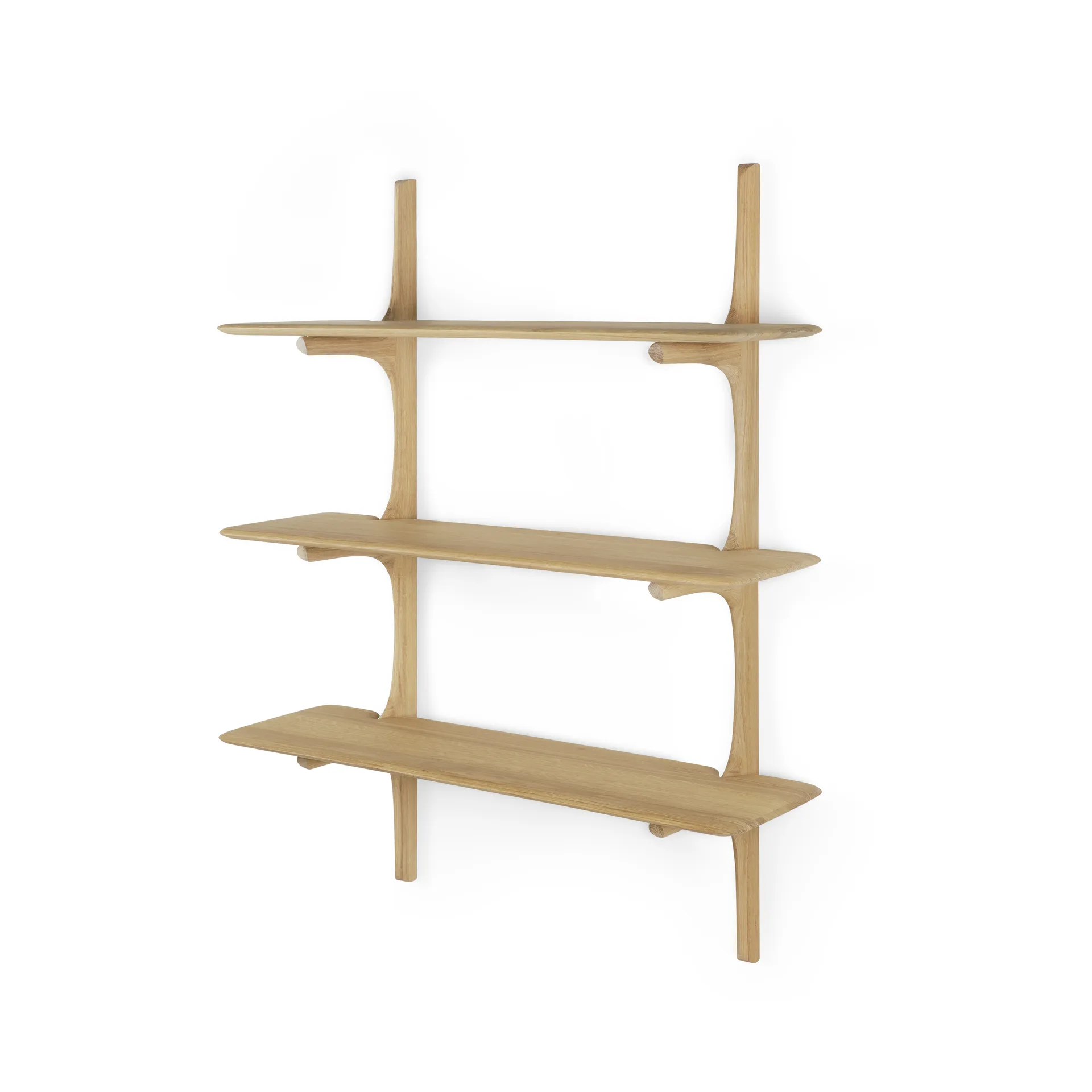 PI Væghylde, Eg, 3 hylder Ethnicraft