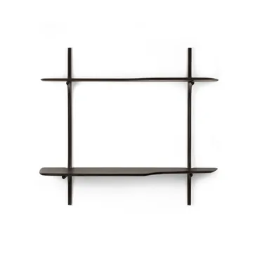 PI vægmonteret skrivebord - Dark brown mahogny, 140x48 cm - Ethnicraft