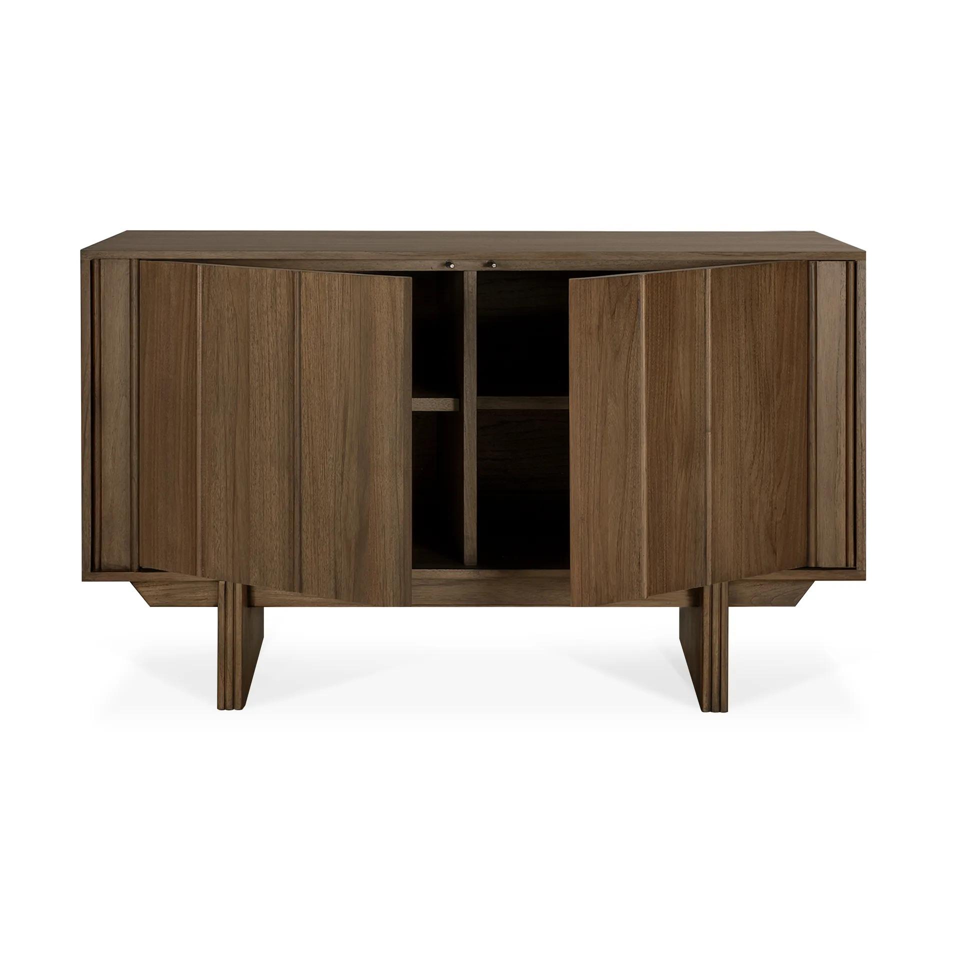 Pillar skænk, Wild brown teak, 119 cm Ethnicraft