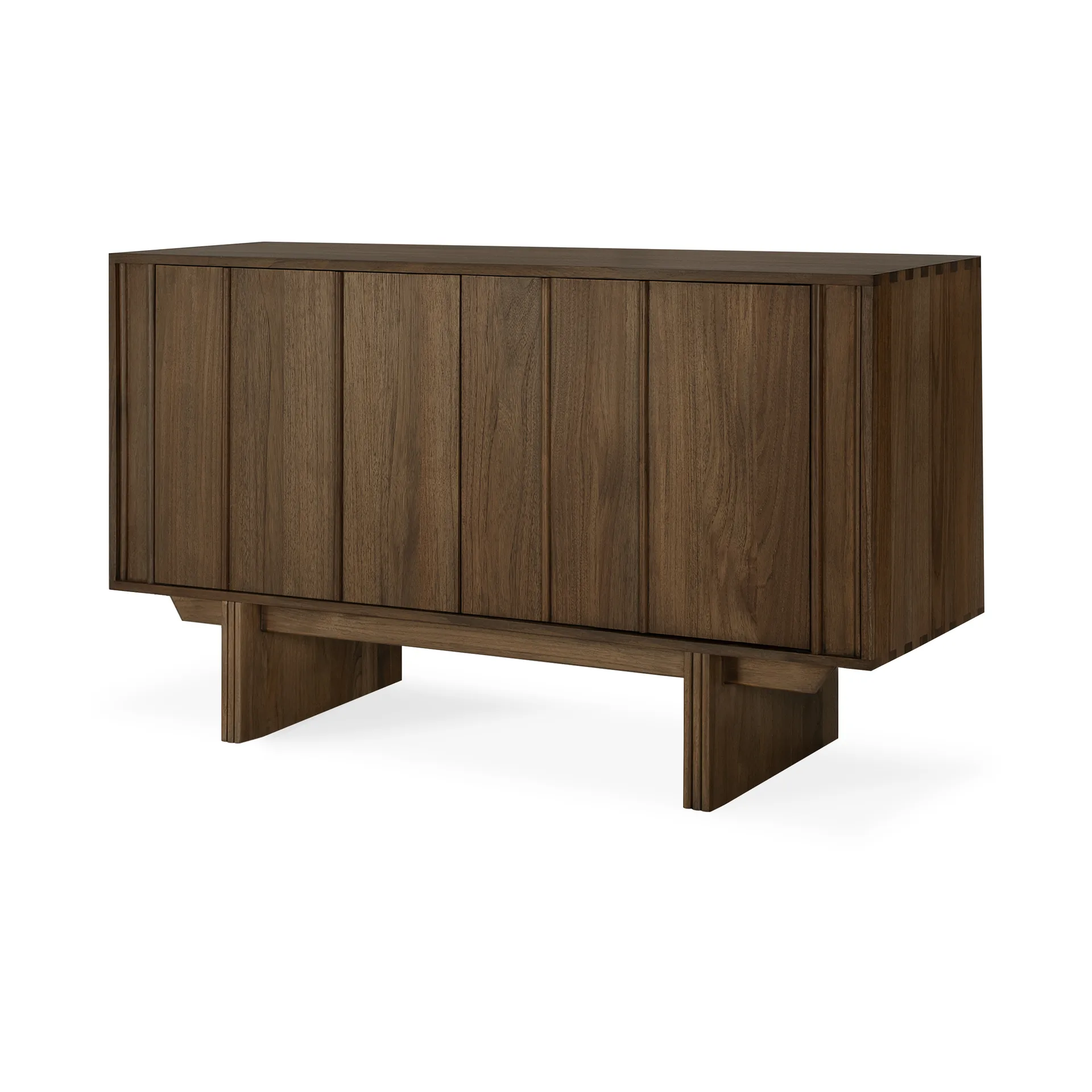 Pillar skænk, Wild brown teak, 119 cm Ethnicraft