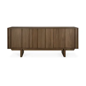 Pillar skænk - Wild brown teak, 169 cm - Ethnicraft