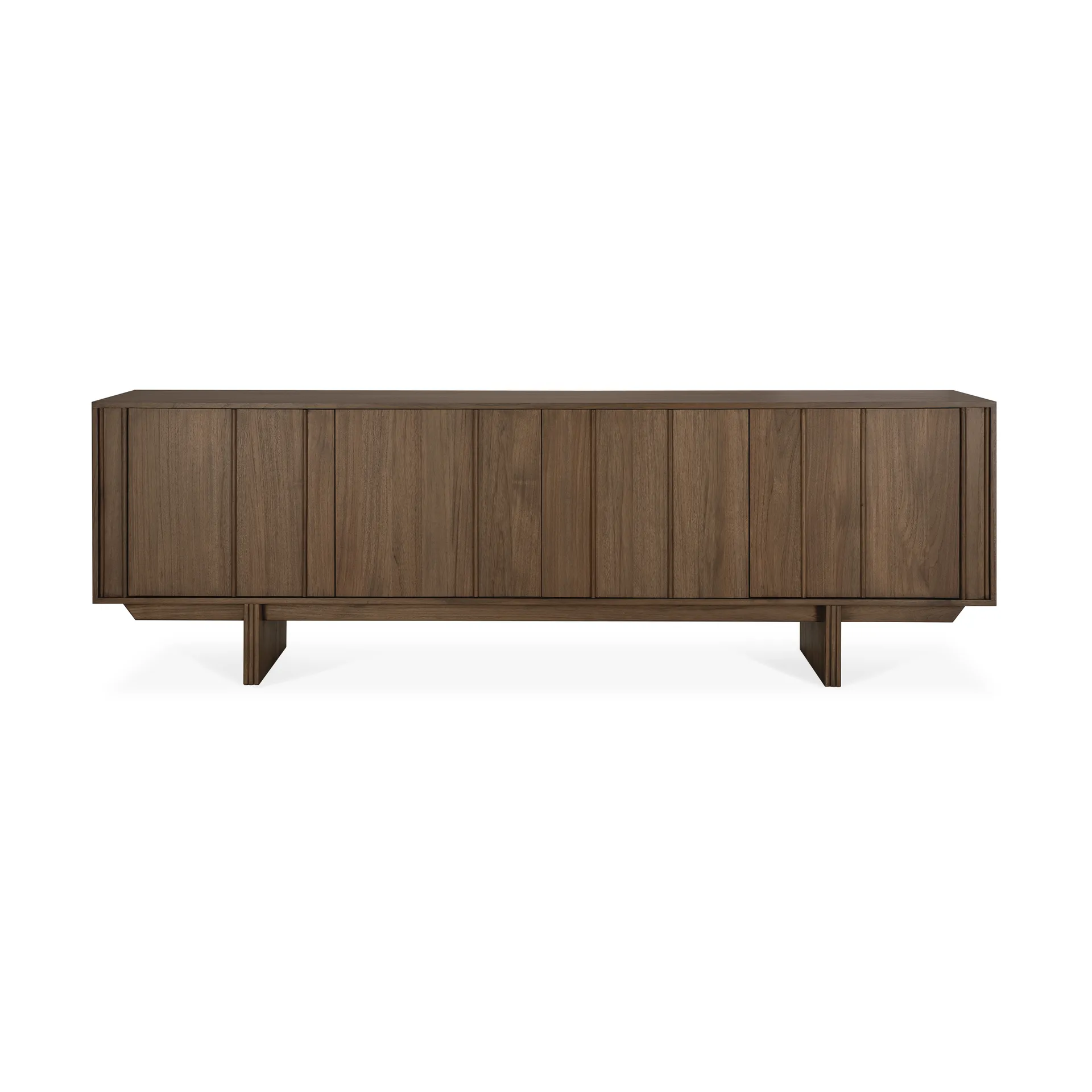 Pillar skænk, Wild brown teak, 220 cm Ethnicraft