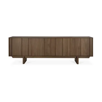 Pillar skænk - Wild brown teak, 220 cm - Ethnicraft