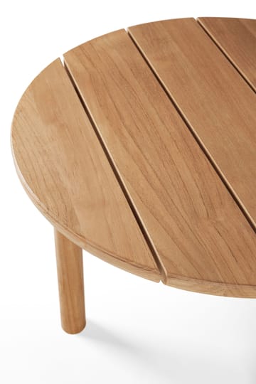 Quatro outdoor sofabord teak - Ø59 cm - Ethnicraft