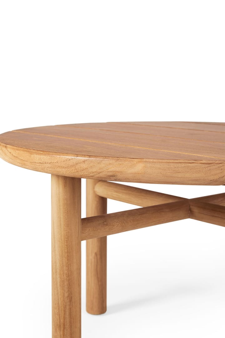 Quatro outdoor sofabord teak, Ø59 cm Ethnicraft