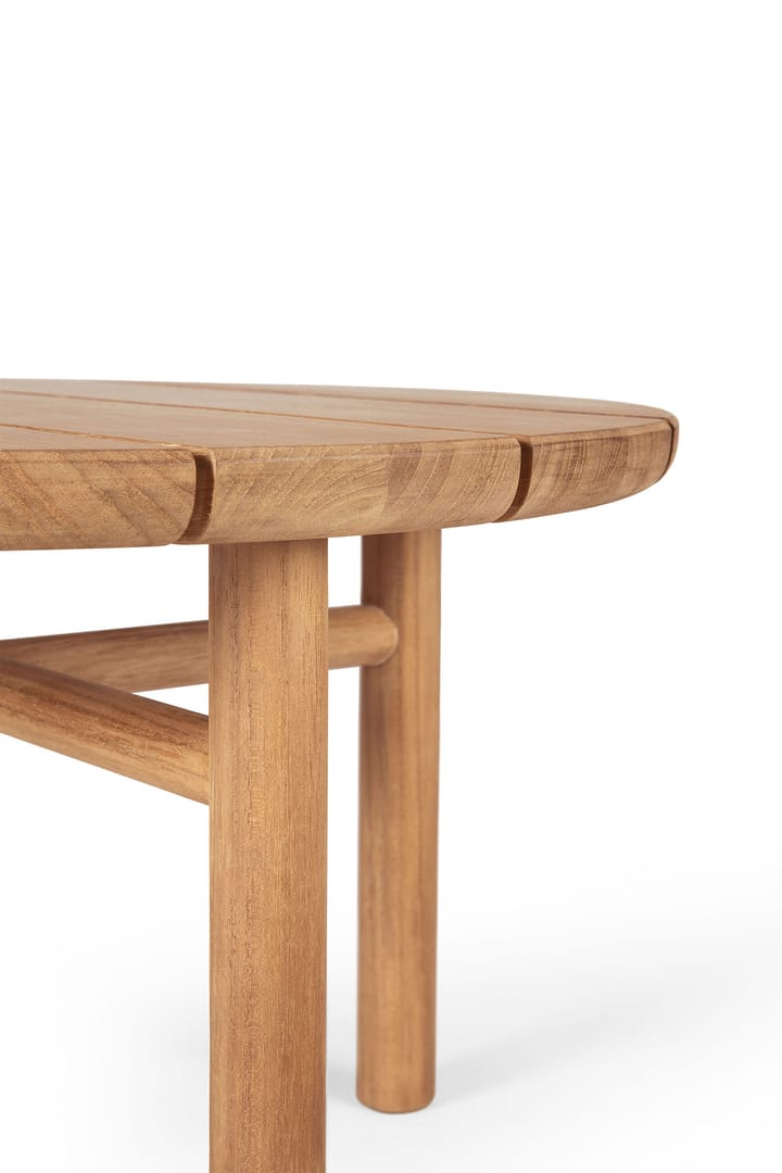 Quatro outdoor sofabord teak, Ø59 cm Ethnicraft