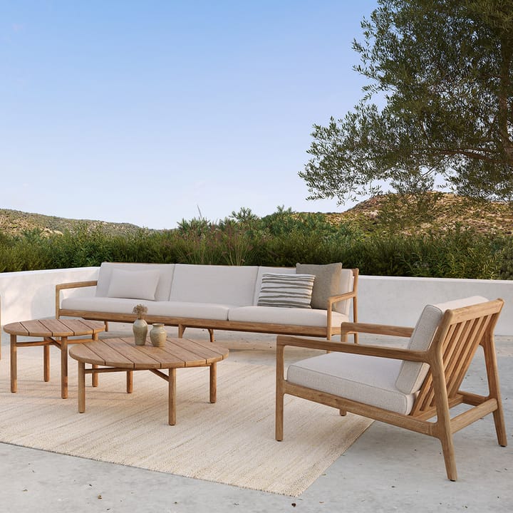 Quatro outdoor sofabord teak, Ø95 cm Ethnicraft