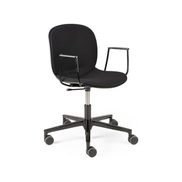 RBM Noor kontorstol - Sort med armlæn 73x67 cm - Ethnicraft