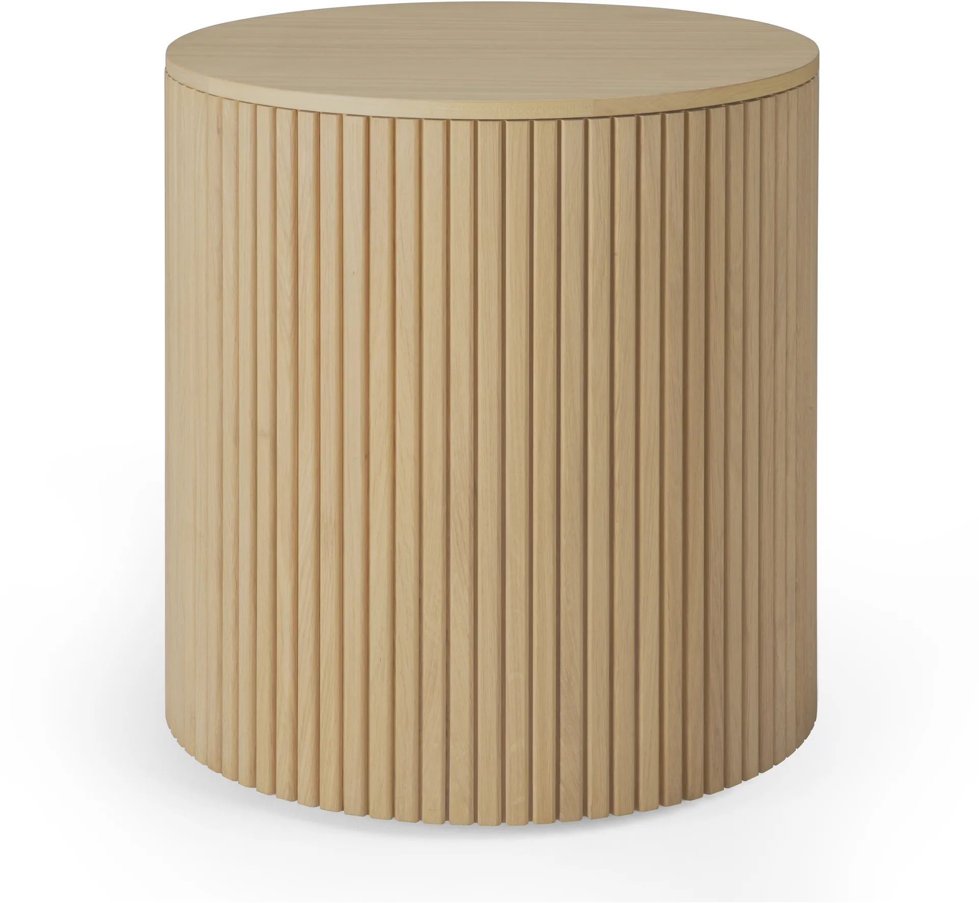 Roller Max sidebord, Eg, rund Ethnicraft