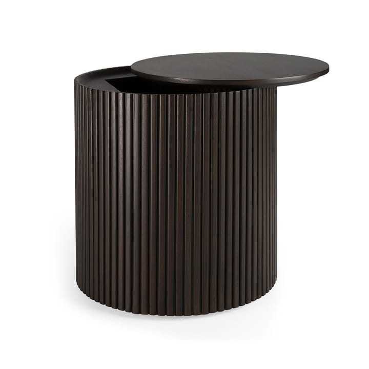 Roller Max sidebord, Mahogny dark brown round Ethnicraft