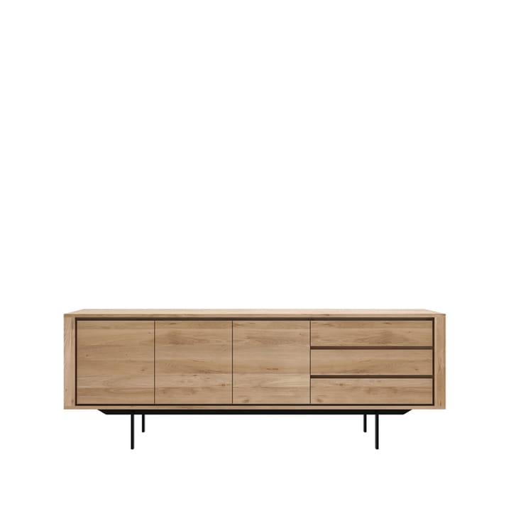 Shadow sideboard - Eg/Wax oil 3 låger-3 skuffer - Ethnicraft