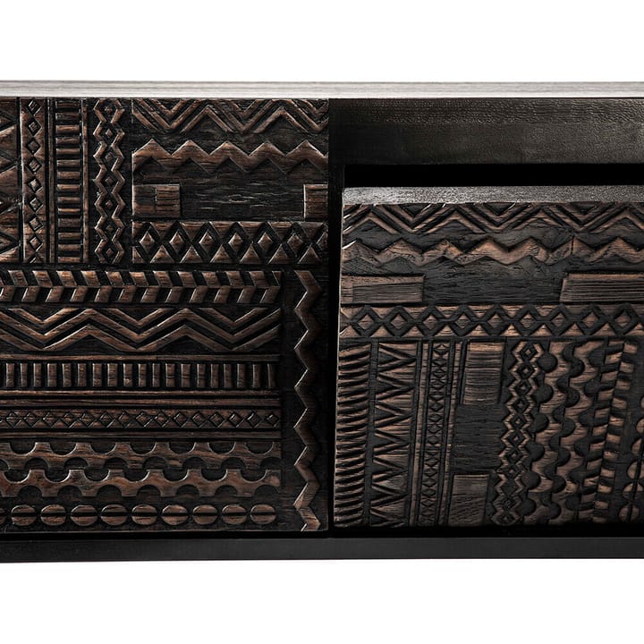 Tabwa TV-bord, Sort teak 51x160 cm Ethnicraft