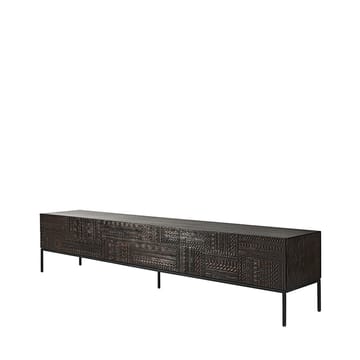 Tabwa TV-bord - Sort teak 51x240 cm - Ethnicraft