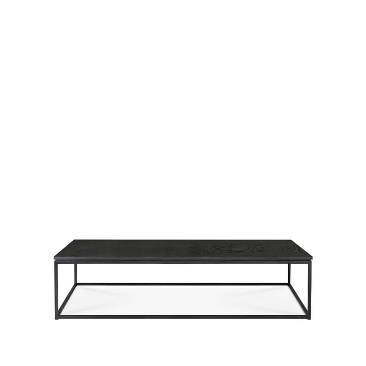 Thin sofabord 120x70 cm, Sort eg/Metal 120x70 cm Ethnicraft