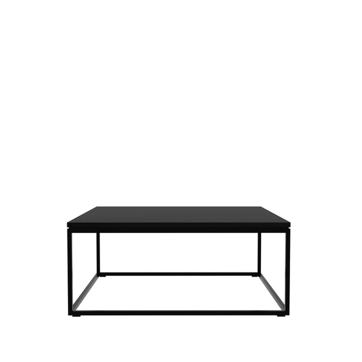Thin sofabord 70x70 cm, Sort eg/Metal Ethnicraft