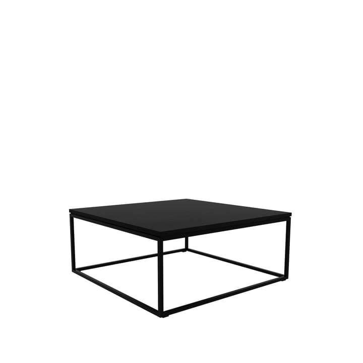 Thin sofabord 70x70 cm, Sort eg/Metal Ethnicraft