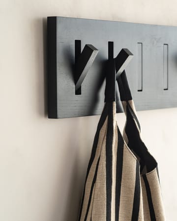Utilitile wall hanger knagerække - Lakeret eg-black-large - Ethnicraft