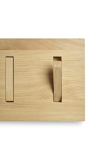 Utilitile wall hanger knagerække - Lakeret eg-large - Ethnicraft