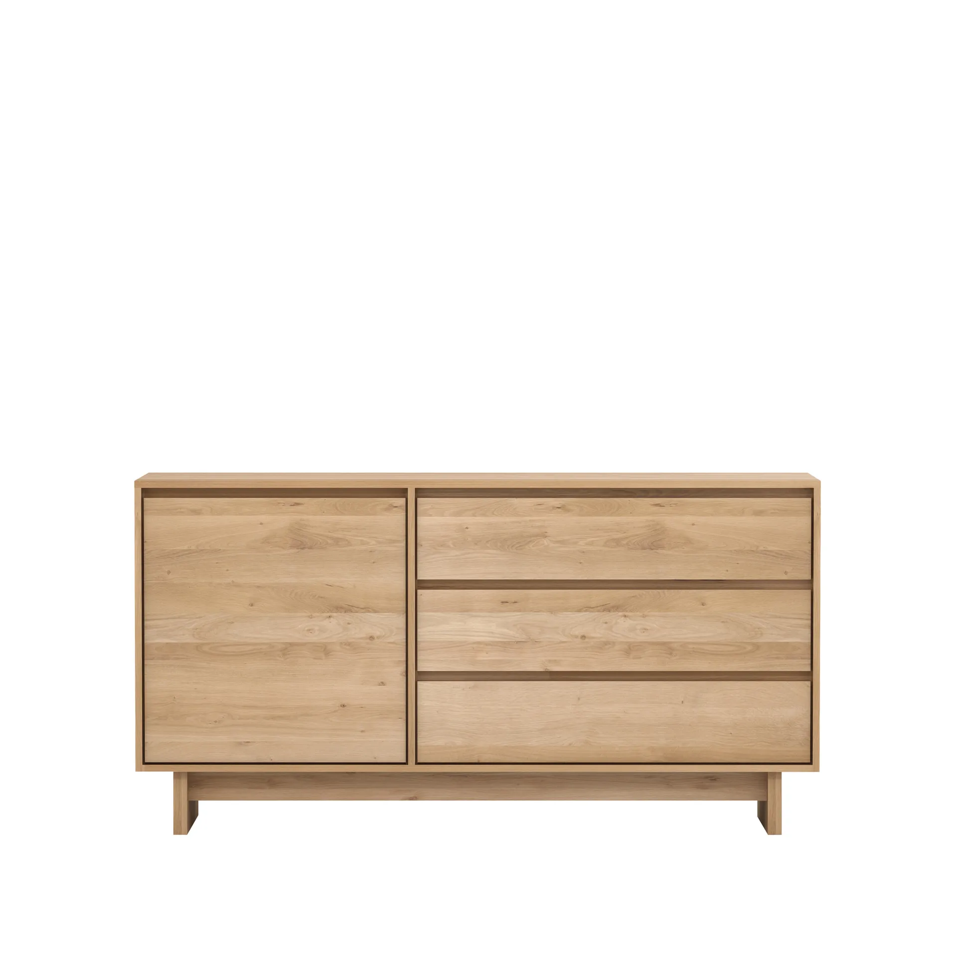 Wave sidebord, Voks olieret eg 1 låge 3 skuffer Ethnicraft