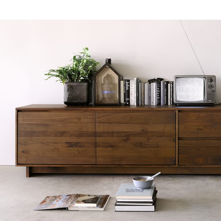 Wave TV-bord 60x210 cm, Hardwax oiled oak Ethnicraft