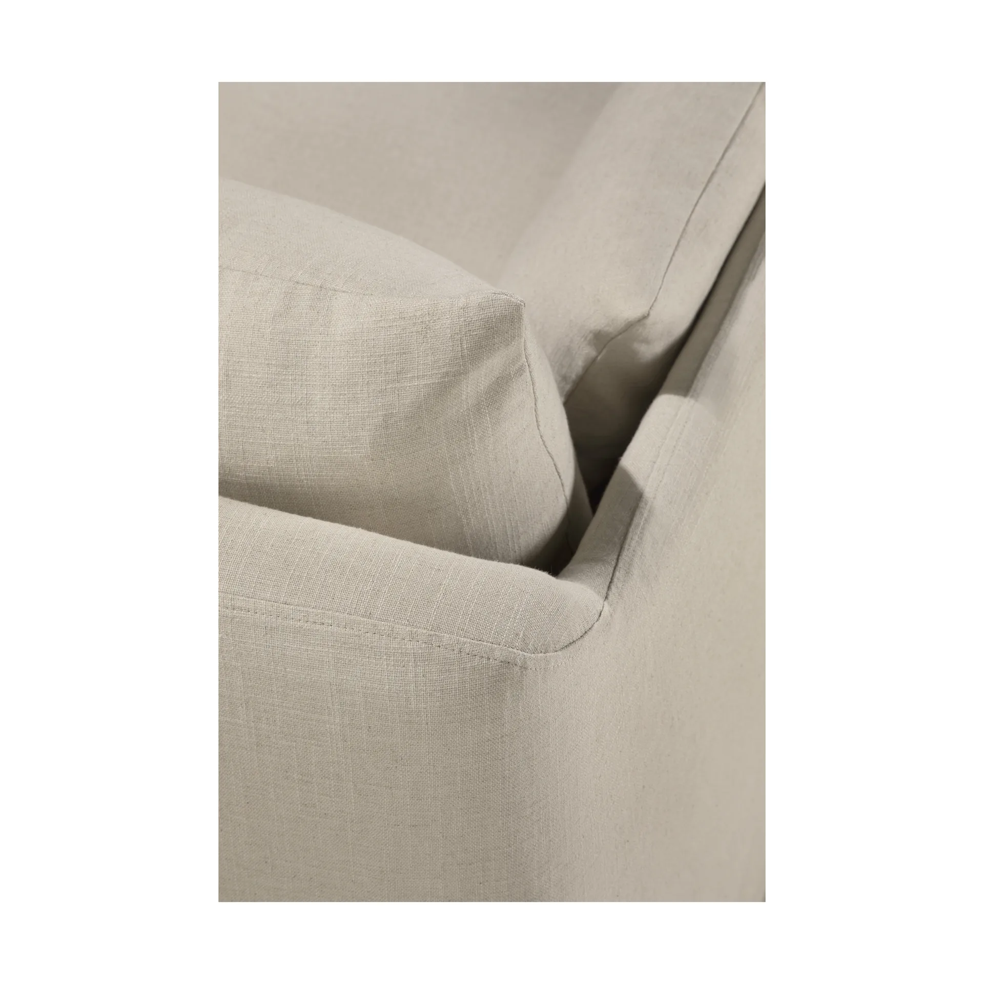 Weave sofa aftageligt betræk, Bone, 3-pers.  Ethnicraft