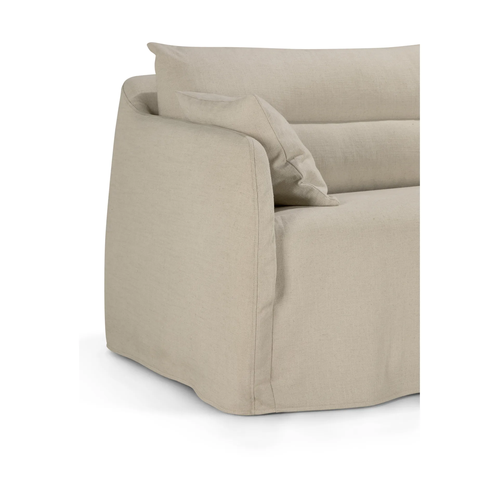 Weave sofa aftageligt betræk, Bone, 3-pers.  Ethnicraft