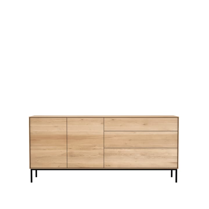 Whitebird sideboard, Eg/Metal 2 låger-3 skuffer Ethnicraft