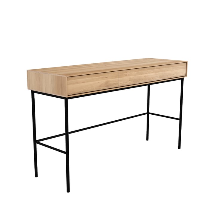 Whitebird skrivebord 77x127 cm, Eg 2 låger Ethnicraft