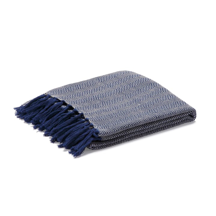 Fishbone plaid - blå - Etol Design