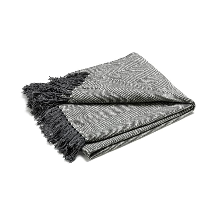 Fishbone plaid - grå - Etol Design