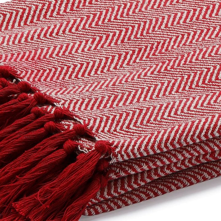 Fishbone plaid, rød Etol Design