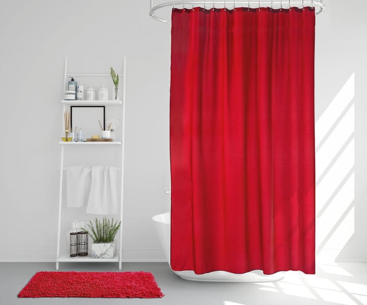 Match Badeforhæng 200x240 cm, ekstra høj (rød) Etol Design