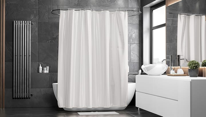 Match badeforhæng 200x240 cm (ekstra højt), hvid Etol Design