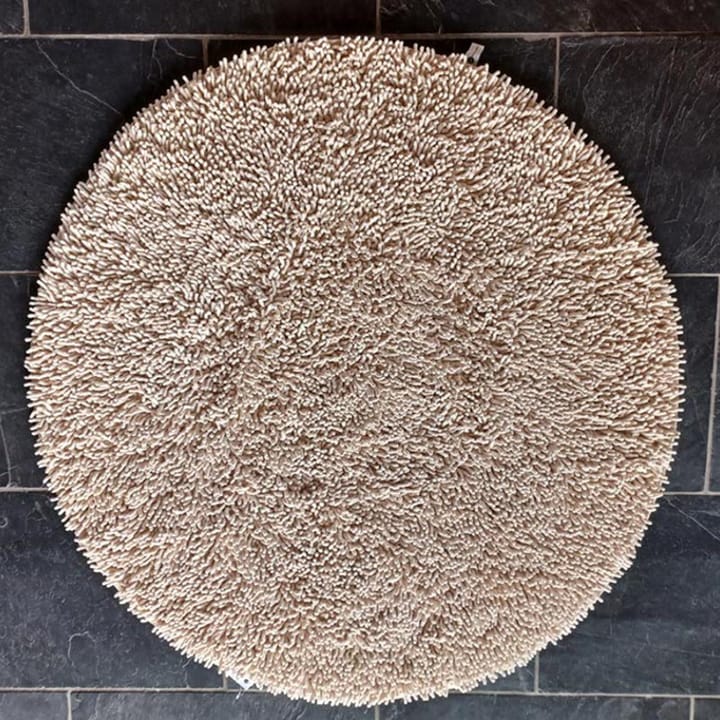 Rasta rundt tæppe Ø120 cm, Natur Etol Design