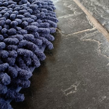 Rasta rundt tæppe Ø120 cm - Navy - Etol Design