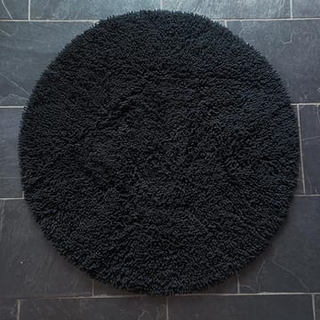 Rasta rundt tæppe Ø120 cm - Sort - Etol Design