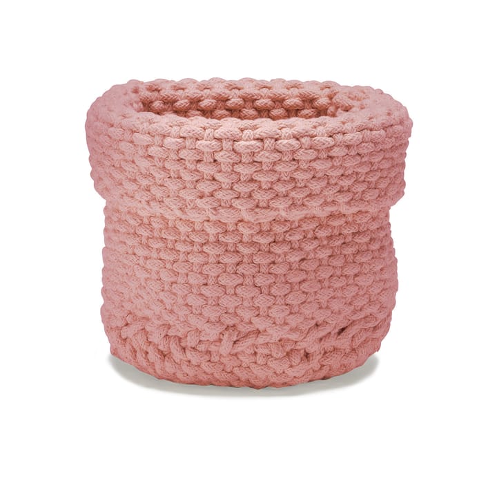 Rope opbevaringskurv - Dusty pink - Etol Design