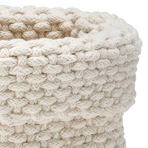 Rope opbevaringskurv, naturhvid Etol Design