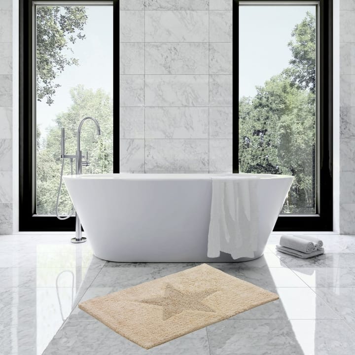 Star tæppe, lille, natur Etol Design