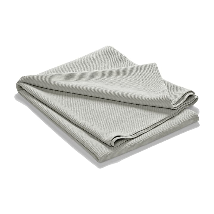Stripe sengetæppe stenvasket bomuld 180x260 - Lysegrå - Etol Design