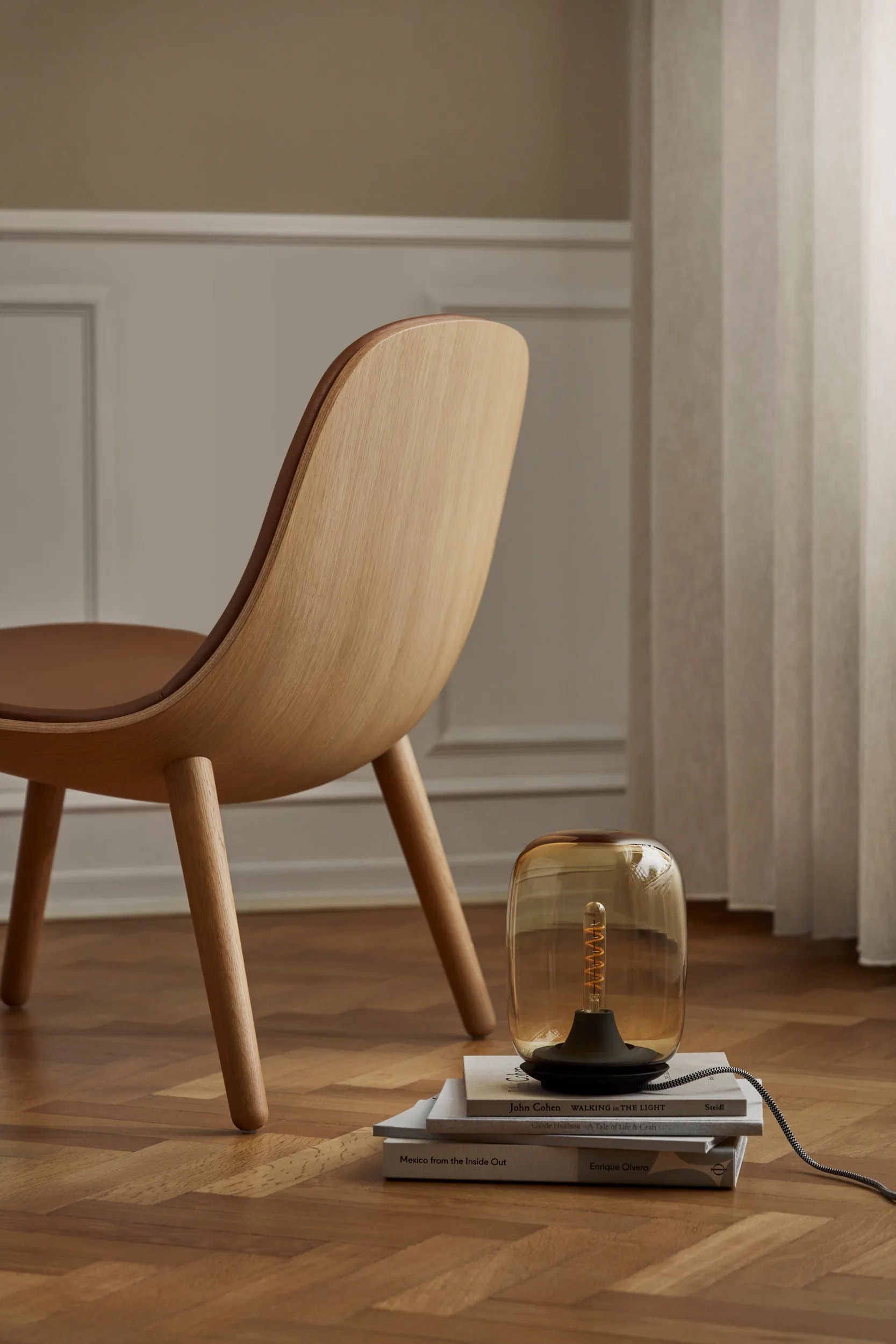 Acorn lampe 21,5 cm, Amber Eva Solo