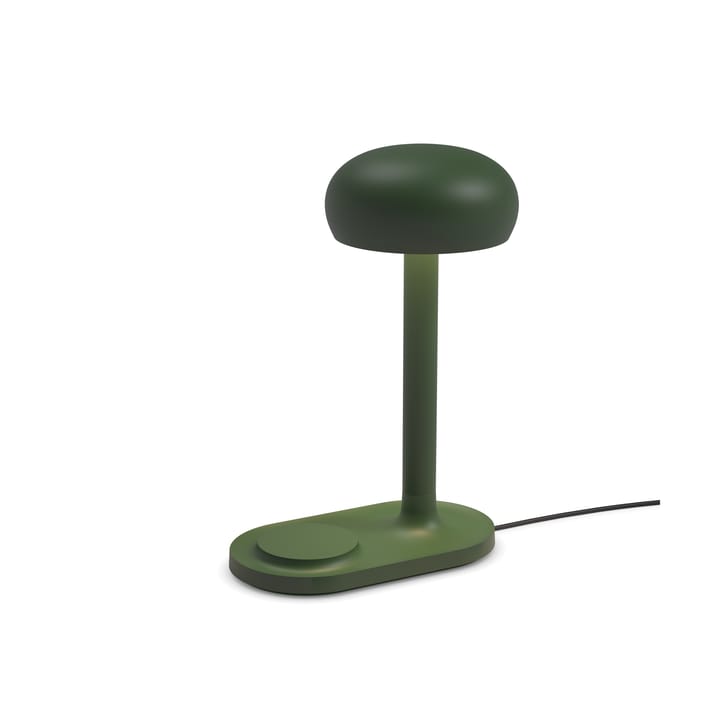 Emendo bordlampe med Qi-oplader - Emerald green - Eva Solo