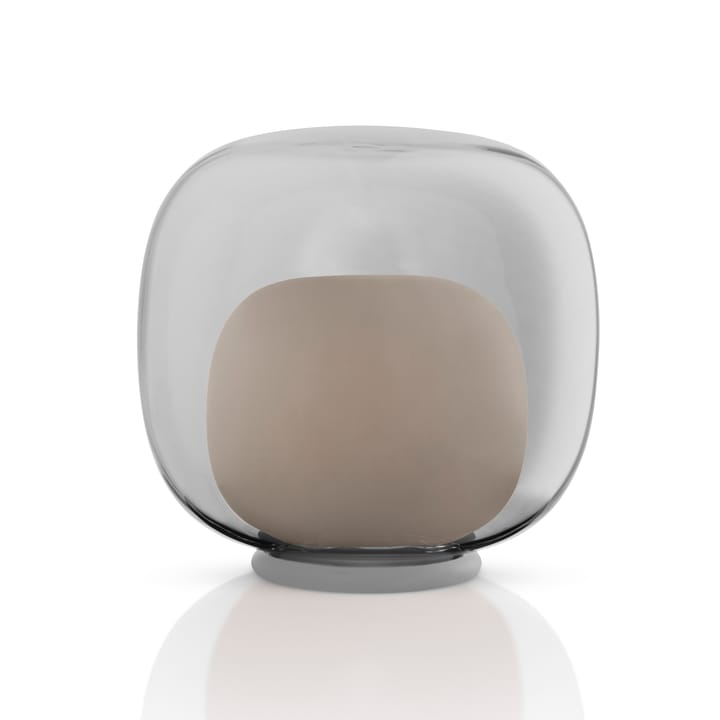 Eva Solo fyrfadsstage LED Ø12 cm, Røgfarvet glas Eva Solo